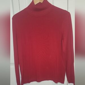 Chico's Vibrant Red Knit Top